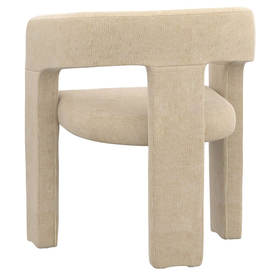 EG-Tovas /Amara 5pc Dining Set - Ivory Table with Beige Chair