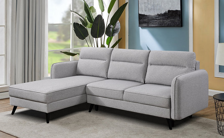 Sofa Sectional With Chaise Plus Converts To Full Bed 9070 LHF