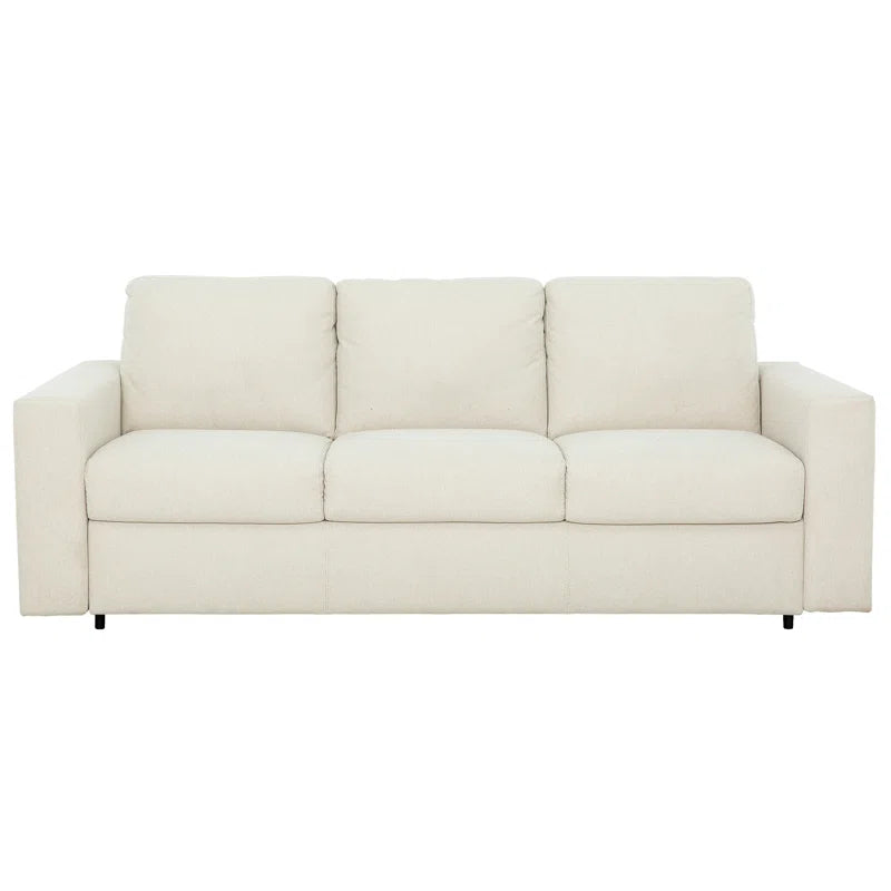 Stearns & Foster Paolo 82 in. Sleeper Sofa with Memory Foam Mattress