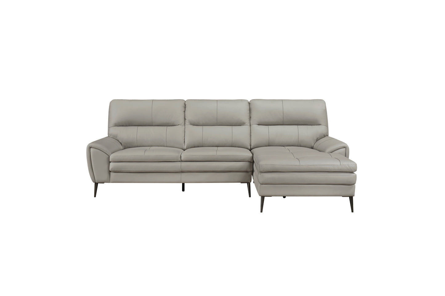 Essex 2-piece Sectional with Right Side Chaise EGM-8577GRB