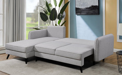 Sofa Sectional With Chaise Plus Converts To Full Bed 9070 LHF