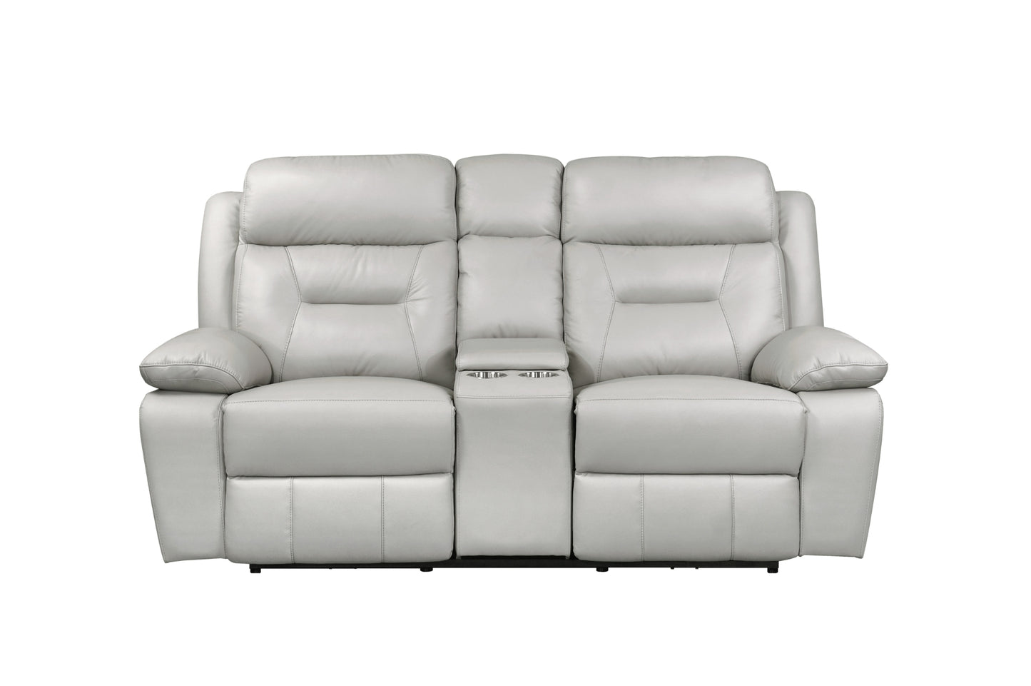 3-Piece Set Silver Power Reclining