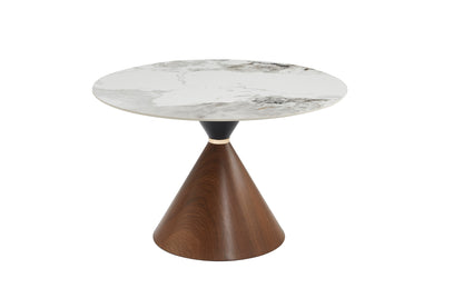 EG-M 3696 Round Dining Table with Sintered Stone Top