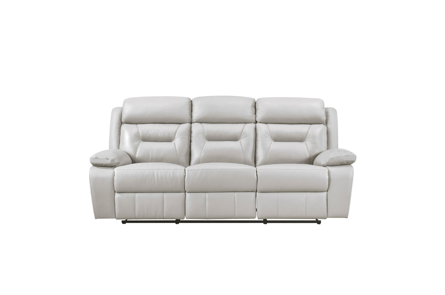 3-Piece Set Silver Power Reclining