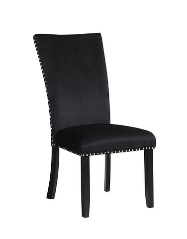 Dining Chair Velvet with Solid Wood Legs EC-1605