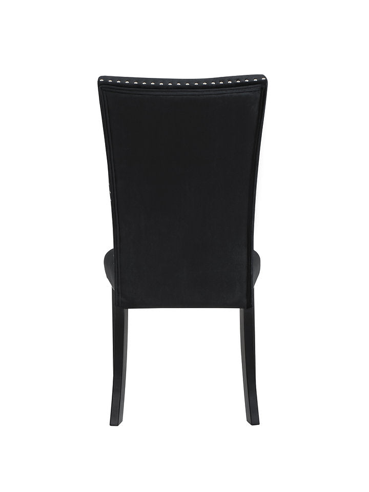 Dining Chair Velvet with Solid Wood Legs EC-1605