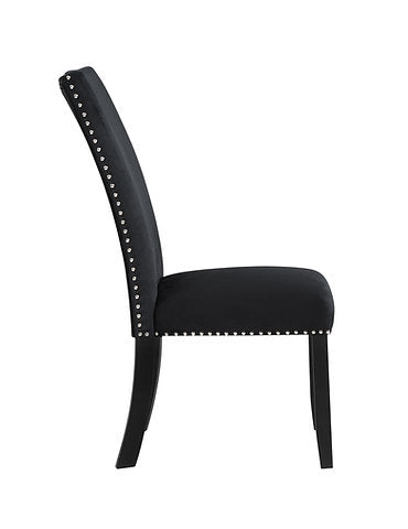 Dining Chair Velvet with Solid Wood Legs EC-1605