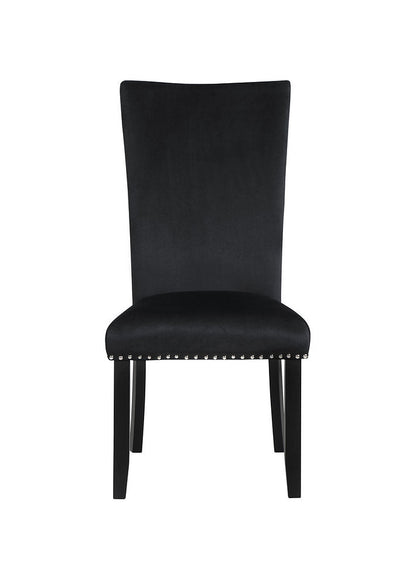 Dining Chair Velvet with Solid Wood Legs EC-1605