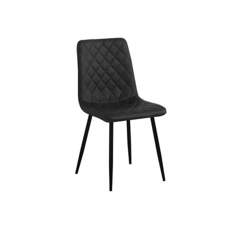 Dining Chair Leather/PU with Metal Legs EC-1710