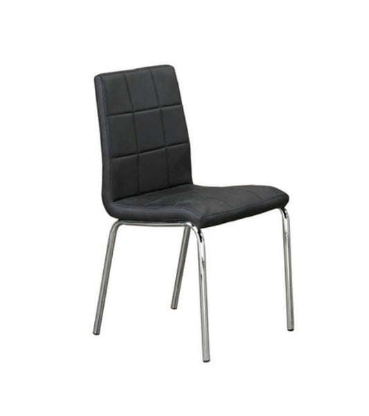 Dining Chair Leather/PU with Chrome Legs EC-1760 Chair