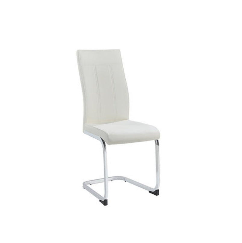 Dining Room Chair Leather/PU Chrome Legs EC-1877