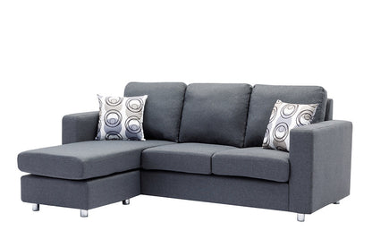 Sofa Sectional 2Pc Left or Right Facing Chaise ES-9325