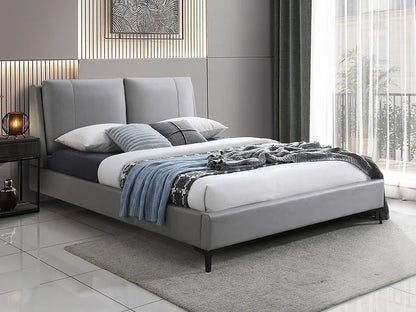 Modern Bed Pillow Lux Platform Bed