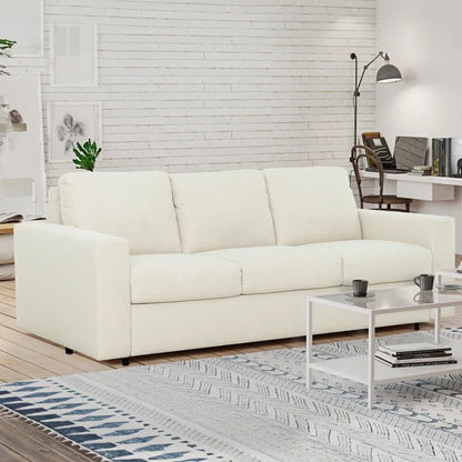 Stearns & Foster Paolo 82 in. Sleeper Sofa with Memory Foam Mattress