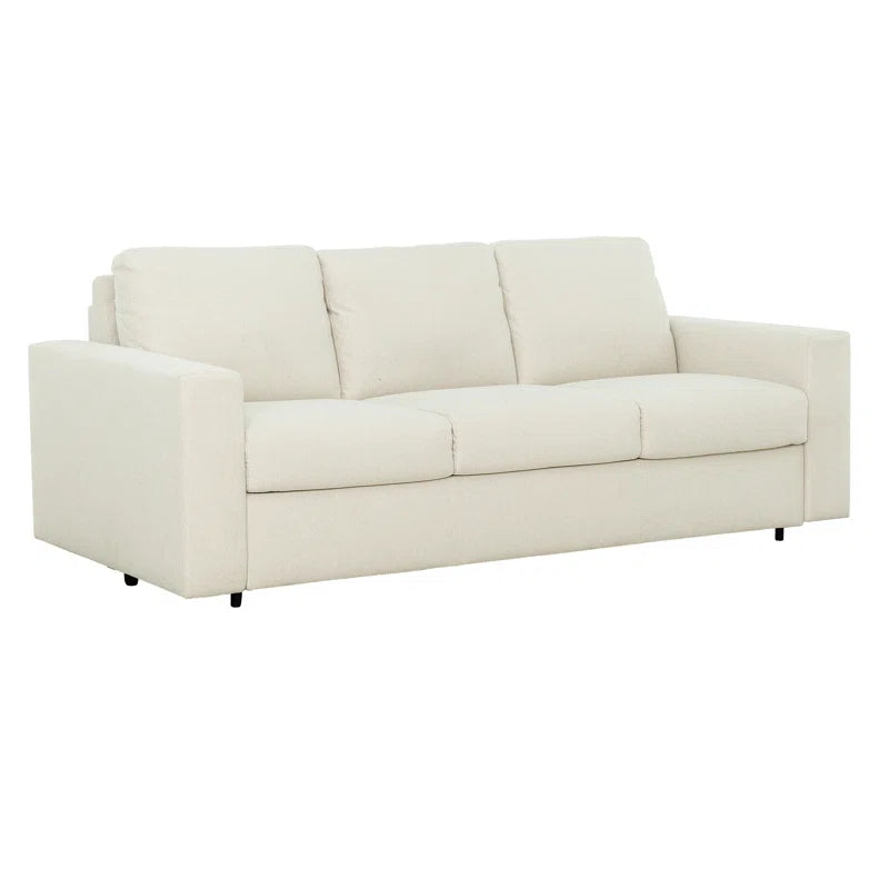 Stearns & Foster Paolo 82 in. Sleeper Sofa with Memory Foam Mattress