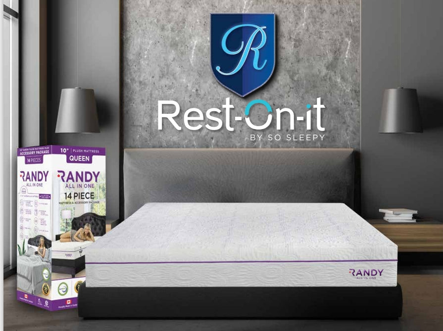 Megnaflix 13” Tight Top Mattress by Rest On It Canada