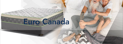 Euro Canada 10” Foam Euro Top Mattress by Rest On It Canada