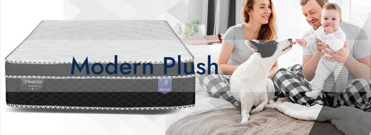 Modern Plush 14” Pillow Top with Serene Cooling Gel Pocket Coil Mattress by Rest On It Canada