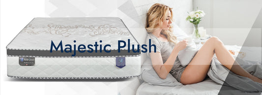 Majestic Plush 14” Pillow Top Ultra Soft Pocket Coil Mattress by Rest On It Canada