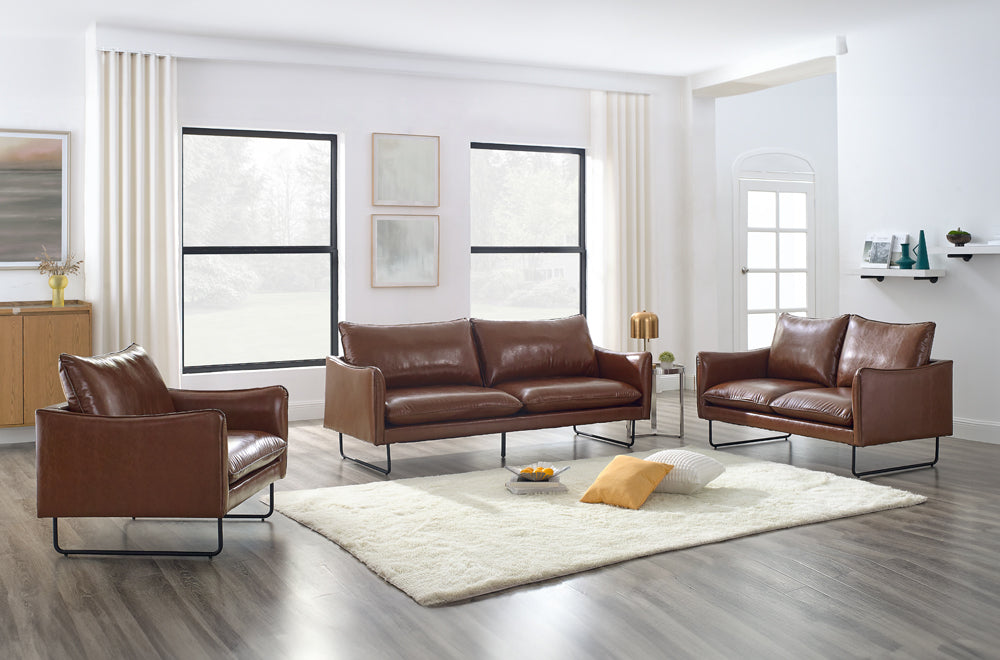 Sofa Set 3PC Sofa Love Seat And Chair Living Room Set ESS-1310