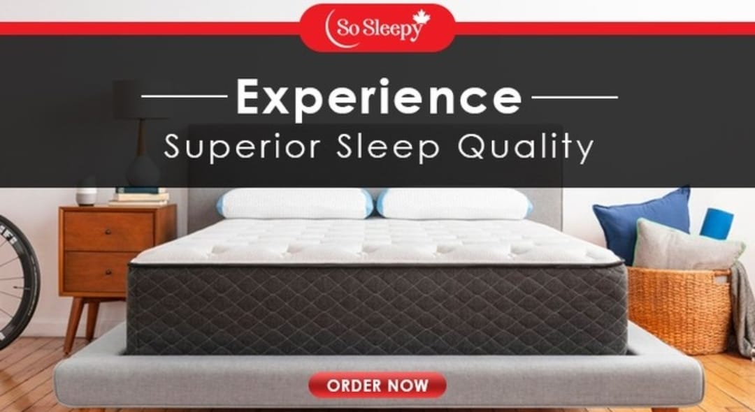 Sapphire Luxury 14” Cooper Infused Fabric with Serene Cooling Gel Pocket Coil Mattress by Rest On It Canada