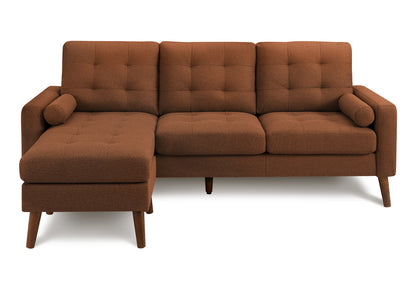 SOFA SECTIONAL - LOUNGER - L/R FACING WITH 2 PILLOWS
