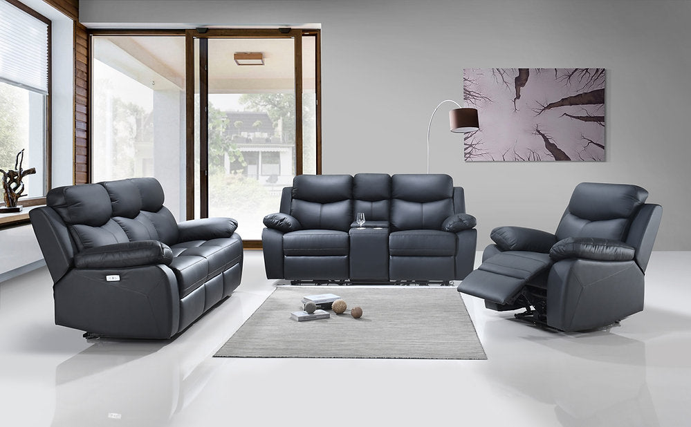 Recliner 3 Piece Power USB Sofa/Love Seat/Chair Living Room Set ERC-8120