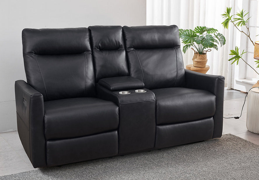 Recliner 3 Piece Power Sofa/Love Seat/Chair Leather Match - Living Room Set ERC-8005