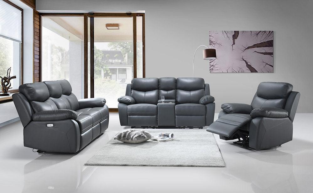 Recliner 3 Piece Power USB Sofa/Love Seat/Chair Living Room Set ERC-8120