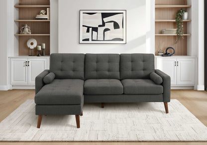 SOFA SECTIONAL - LOUNGER - L/R FACING WITH 2 PILLOWS