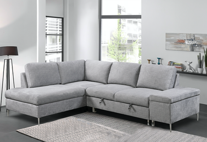 Sectional Sofa Bed With Left or Right Facing Chaise Options