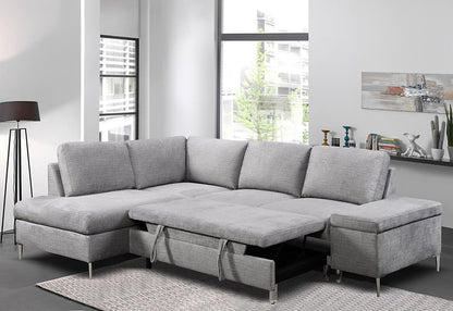 Sectional Sofa Bed With Left or Right Facing Chaise Options