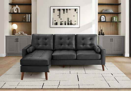 SOFA SECTIONAL - LOUNGER - L/R FACING WITH 2 PILLOWS