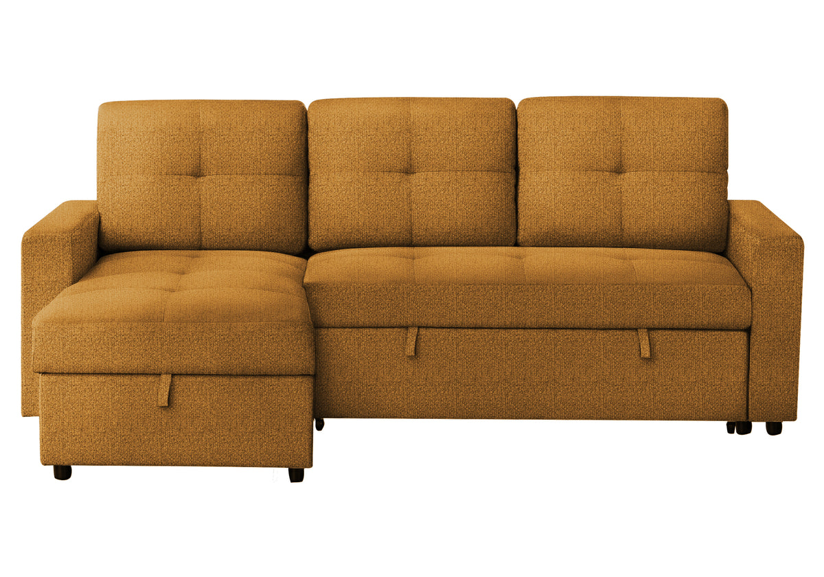 Sectional Sofa Bed With Left or Right Facing Chaise with Storage